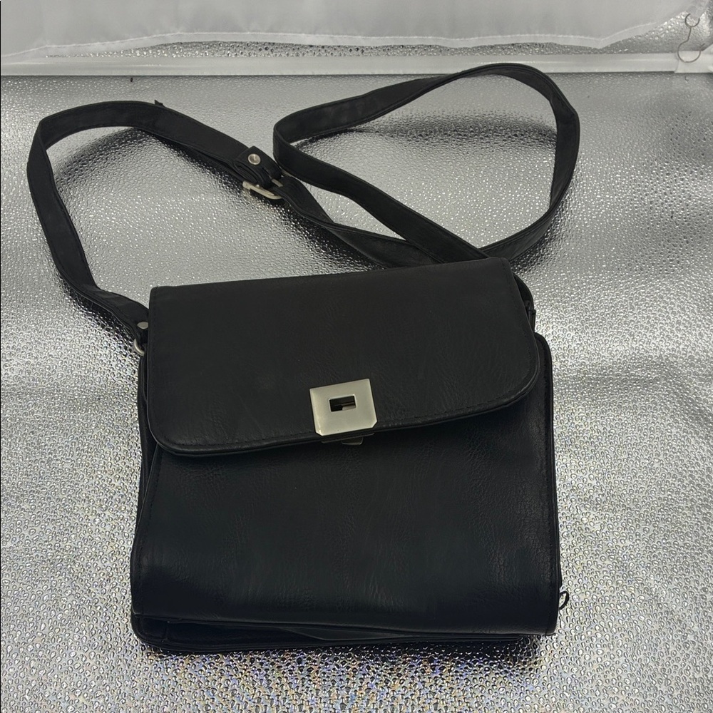 Elegant Black Unbranded Shoulder Bag